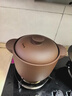 宜興紫砂鍋無(wú)釉天然砂鍋紫砂燉鍋大號湯煲原礦健康養生土鍋明火 大容量原礦紫砂鍋6L 曬單實(shí)拍圖