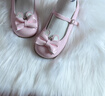 正版喵叔家原創(chuàng  )新款小熊奶芙小低跟圓頭洛麗塔日常學(xué)生風(fēng)蘿莉lo鞋 粉色蝴蝶結+鈴鐺 36 曬單實(shí)拍圖