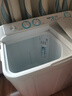 海爾（Haier）半自動(dòng)雙桶洗衣機 10KG 雙電機雙缸 家電國家補貼以舊換新京東自營(yíng) XPB100-81D2 曬單實(shí)拍圖