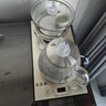 益茶福全自動(dòng)上水電熱水壺底部上水嵌入式茶臺功夫茶燒水壺飲水燒水一體機抽水玻璃煮茶壺保溫泡茶壺 SQ-008金色玻璃套裝 1L 曬單實(shí)拍圖