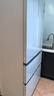 美的（Midea）熊墩墩Pro600L法式四開(kāi)門(mén)冰箱超薄嵌入式雙系統一級能效除菌制冰大容量BCD-600WUFIPZM(E)國家補貼 曬單實(shí)拍圖