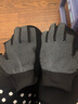 尼龍點(diǎn)膠防滑耐磨勞保手套點(diǎn)珠司機開(kāi)車(chē)搬運快遞打包露2指3指露5指可觸屏手機 黑色點(diǎn)珠手套【漏2指】可操作手機 點(diǎn)珠手套【3雙】體驗裝 曬單實(shí)拍圖