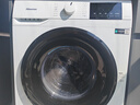 海信（Hisense）9KG滾筒洗衣機超薄洗烘一體機 全自動(dòng)家用洗衣機 1.15高洗凈比節能省電一級能效 WD90A1Q-5 白色 曬單實(shí)拍圖
