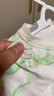貝瑞加（Babyprints）寶寶連體衣2件裝嬰兒純棉四季衣服長(cháng)袖爬服柔軟哈衣家居內衣綠80 曬單實(shí)拍圖
