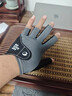 GOLOVEJOY高樂(lè )捷手套露三指臺球左手男冰絲專(zhuān)業(yè)打桌球專(zhuān)用手套女半指灰M 曬單實(shí)拍圖