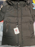 坦博爾羽絨服男可脫卸帽寬松大碼男士商務(wù)保暖外套510505D 黑色 200  曬單實(shí)拍圖