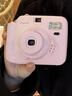 POPOTO拍立得相機一次成像MINI相紙拍立得開(kāi)學(xué)禮物相機留念ccd學(xué)生相機相紙相機 春桃粉 拍立得+滿(mǎn)配件+10張富士mini相紙 曬單實(shí)拍圖