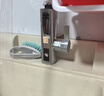 奧克斯（AUX）電熱水龍頭熱水器加熱水龍頭快速熱水變頻恒溫廚房下進(jìn)水 【大屏數顯】電鍍銀+漏保插頭+萬(wàn)向噴頭 曬單實(shí)拍圖