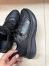 喬丹運動(dòng)鞋男鞋革面加絨冬季保暖減震休閑鞋男跑步鞋 曬單實(shí)拍圖