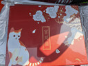 覓芯北京故宮文創(chuàng  )紀念品宮廷貓中國風(fēng)伴手禮手賬本禮盒文具套裝12歲-15歲女孩生日禮物小學(xué)生新年禮物 細雪【手賬本+冰箱貼+徽章+膠帶+紅色星星筆】 曬單實(shí)拍圖