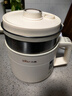 小熊（Bear）電煮鍋迷你電飯煲 多用途多功能小型電熱鍋火鍋小電鍋蒸煮一體電蒸鍋1-2人家用宿舍炒鍋泡面鍋微壓 1.7L DRG-V17L1【配不銹鋼蒸籠】 曬單實(shí)拍圖