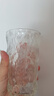 冰川紋玻璃杯高顏值日式水杯家用泡茶杯奶茶果汁杯咖啡杯啤酒杯 冰川高杯300ml1只 曬單實(shí)拍圖