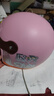 3C認證電動(dòng)摩托車(chē)頭盔內推式男女四季通用半盔冬季保暖騎行安全帽 粉色-網(wǎng)紅 曬單實(shí)拍圖