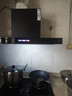 康佳（KONKA）歐式頂吸抽排油煙機 爆款TOP家用T型23m3爆炒大吸力 彩屏揮手智控 一級能效自?xún)羟逑碈XW-265-KT55 曬單實(shí)拍圖