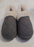 潔麗雅防水棉拖鞋男士冬季室內居家用加絨加厚防滑厚底包跟棉鞋女款外穿 暮色灰【3.0 抗菌艾草防臭款 高幫設計全方位保暖】 44-45 【適合43-44碼】 曬單實(shí)拍圖