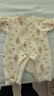 婧麒（JOYNCLEON）新生兒嬰兒衣服秋冬滿(mǎn)月純棉初生寶寶連體衣a類(lèi)爬服 Jlt200709 曬單實(shí)拍圖