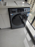 Haier海爾12公斤滾筒洗衣機全自動(dòng)大容量超凈洗1.12洗凈比525mm大筒徑變頻節能除菌螨筒自潔童鎖統帥 洗烘一體+蒸汽除菌+除毛洗+超凈洗+雙渦旋自清潔 曬單實(shí)拍圖