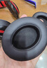 GESONGZHE 適用魔音beats耳機套studio3/2耳罩錄音師保護套海綿 小羊皮 黑色【一對裝】 曬單實(shí)拍圖