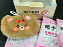 超亞 暖寶寶暖貼暖手寶女暖手蛋免充電可愛(ài)學(xué)生卡通毛絨迷你捂手蛋 毛絨暖手寶-棕色熊+35個(gè)替換芯 曬單實(shí)拍圖