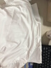 秋季半高領(lǐng)打底衫女內搭新款體恤長(cháng)袖t恤打底百搭顯瘦上衣YXQ8003 白色 XL 參考115-125斤 曬單實(shí)拍圖