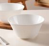 松發(fā)瓷器 骨瓷碗碟家用輕奢高級感浮雕餐具喬遷碗盤(pán)組合 6.8英寸碗2個(gè)裝 曬單實(shí)拍圖