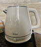 美的（Midea）電熱水壺 316L母嬰級不銹鋼電水壺 1.8L家用大容量燒水壺一鍵恒溫55℃ 雙層防燙開(kāi)水壺 1.8L 【復古系列】SH60-Q 曬單實(shí)拍圖
