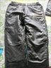 冬季加絨加厚保暖皮褲男士寬松摩托車(chē)騎行防風(fēng)防水防油工作長(cháng)褲子 松緊腰皮棉褲 3XL 推薦140-160斤 曬單實(shí)拍圖