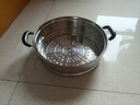蘇泊爾凹口蒸籠蒸格子口蒸屜不銹鋼一體蒸籠湯鍋炒鍋蒸鍋蒸籠通用加厚高 32cm凹口籠加高加厚款 曬單實(shí)拍圖
