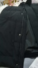 雪中飛男士羽絨馬甲秋冬保暖休閑時(shí)尚立領(lǐng)外穿羽絨馬甲男黑色195 曬單實(shí)拍圖