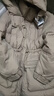 拉倫菲韻高端品牌羽絨服女短款2025冬季新款韓版收腰加厚小個(gè)子白鴨絨外套 卡其色（90白鴨絨） M 【105-125斤】 曬單實(shí)拍圖