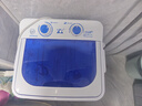 長(cháng)虹單桶洗衣機全半自動(dòng)小型迷你洗脫一體內衣褲洗襪子神器母嬰兒童學(xué)生宿舍出租房洗衣機藍光抑菌 藍色7.2KG+藍光抑菌+強勁電機 曬單實(shí)拍圖