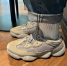 阿迪達斯yeezy500白玉石椰子男女運動(dòng)休閑鞋IE4783 UK8.0碼42 曬單實(shí)拍圖
