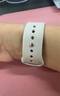 蘋(píng)果applewatch手表原裝硅膠運動(dòng)表帶iwtch S6S7S8S9S10適用表帶 星光色S/M【全新無(wú)盒】 38/40/41mm與 42mm通用 曬單實(shí)拍圖