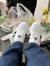 阿迪達斯（adidas）春夏爆款TAEKWONDO跆拳道三葉草復古薄底鞋潮流百搭一腳蹬女鞋 JQ4774 宋雨琦同款 38 曬單實(shí)拍圖