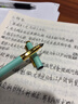 英雄（HERO）【新年禮物】鋼筆 1302D銥金筆 學(xué)生正姿練字筆 辦公簽字筆墨水筆 綠色 （暗尖EF） 曬單實(shí)拍圖