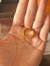 金至尊黃金戒指男女同款情侶結婚簡(jiǎn)約光面活口999足金新年計價(jià) 6.74克 曬單實(shí)拍圖