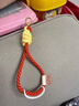 圖拉斯【小王子聯(lián)名】手機掛繩短款編織手腕繩防盜送墊片防摔男女戶(hù)外適用iPhone17ProMax/Mate80 新年紅 曬單實(shí)拍圖