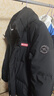鴨鴨孫穎莎同款時(shí)空道宇羽絨服男短款2025冬季新款男女款面包服外套HY 星空黑色 3XL 190/104A(XXXL) 曬單實(shí)拍圖