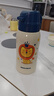 杯具熊（BEDDYBEAR）兒童水杯保溫杯316不銹鋼吸管直飲保溫壺男女寶寶學(xué)生上學(xué)喝水杯 復古雙飲兒童杯-獅子620ml 曬單實(shí)拍圖