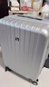 愛(ài)華仕行李箱20英寸登機箱男大容量拉桿箱出差旅行箱女密碼箱皮箱磨砂灰 曬單實(shí)拍圖