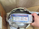 鑫勝華 電線(xiàn)電纜 RVVB 2*2.5平方 國標2芯家用白色護套線(xiàn) 2.5平方扁平行線(xiàn) 電源線(xiàn) 100米 曬單實(shí)拍圖
