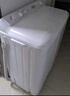 統帥（Leader）海爾出品 波輪洗衣機 雙桶半自動(dòng)雙缸 10公斤家用 京東自營(yíng)以舊換新家電補貼TPB100-1188BS 曬單實(shí)拍圖