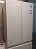 海爾（Haier）冰箱416升法式多門(mén)四開(kāi)門(mén) 594mm超薄零嵌入式小戶(hù)型小紅花系列 一級變頻風(fēng)冷無(wú)霜黑金凈化家用冰箱 416升小紅花丨594專(zhuān)業(yè)超薄丨700超窄機身 曬單實(shí)拍圖