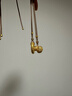 老鋪黃金古法手工足金花絲葫蘆（2號）吊墜（配繩） 小號金重約20.0g 曬單實(shí)拍圖