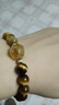 建祿黃水晶虎眼石手串珠招財轉運手鏈男女士款首飾生日新年禮物送男友 曬單實(shí)拍圖