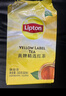 立頓紅茶黃牌精選黃山其他紅茶2g*80袋泡茶包盒裝茶葉酒店專(zhuān)用 曬單實(shí)拍圖
