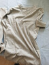三槍保暖內衣秋衣男女純棉秋冬打底男上衣羅紋高彈抗靜電無(wú)側縫輕暖 【抗靜電】淺麻灰 XL 曬單實(shí)拍圖