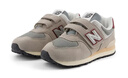 NEW BALANCE4-7歲兒童秋新品復古舒適學(xué)步鞋574SKB 曬單實(shí)拍圖