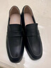 3515際華強人女鞋春秋透氣女單鞋真皮淺口舒適豆豆鞋平底鞋通勤小皮鞋 黑色 38 曬單實(shí)拍圖