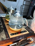 FUNORK全自動(dòng)上水電熱水壺 茶臺燒水壺家用辦公茶桌一體機茶幾嵌入式茶具電茶爐套裝 金色雙加水蒸茶款 曬單實(shí)拍圖